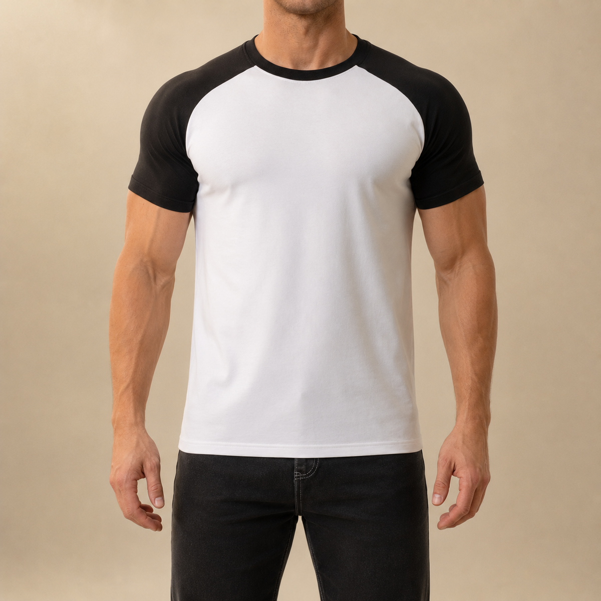 Camiseta deportiva raglán