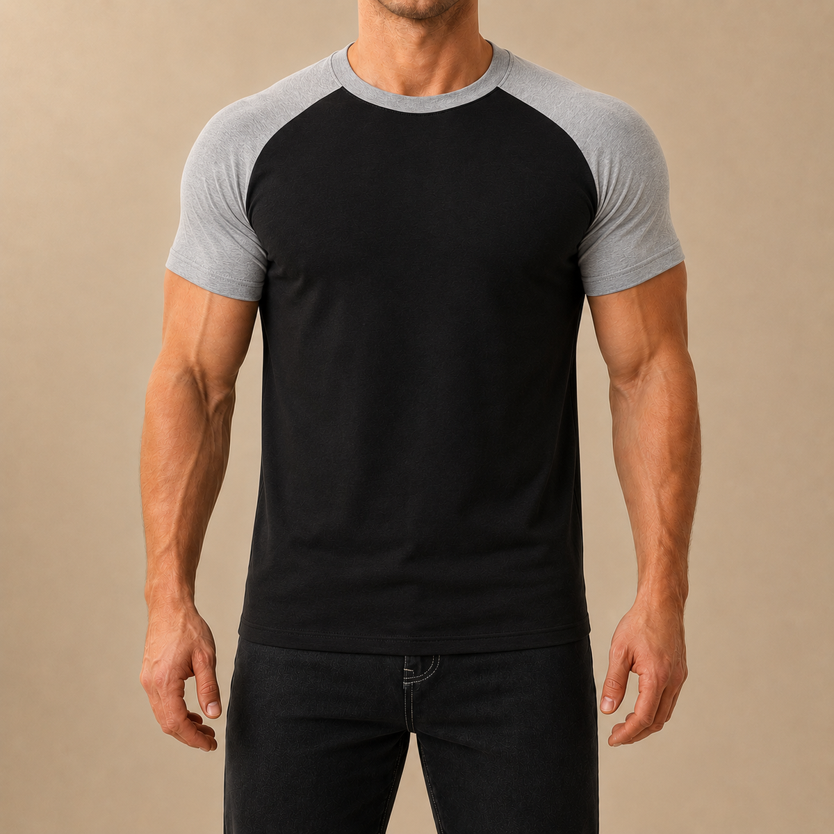 Camiseta deportiva raglán