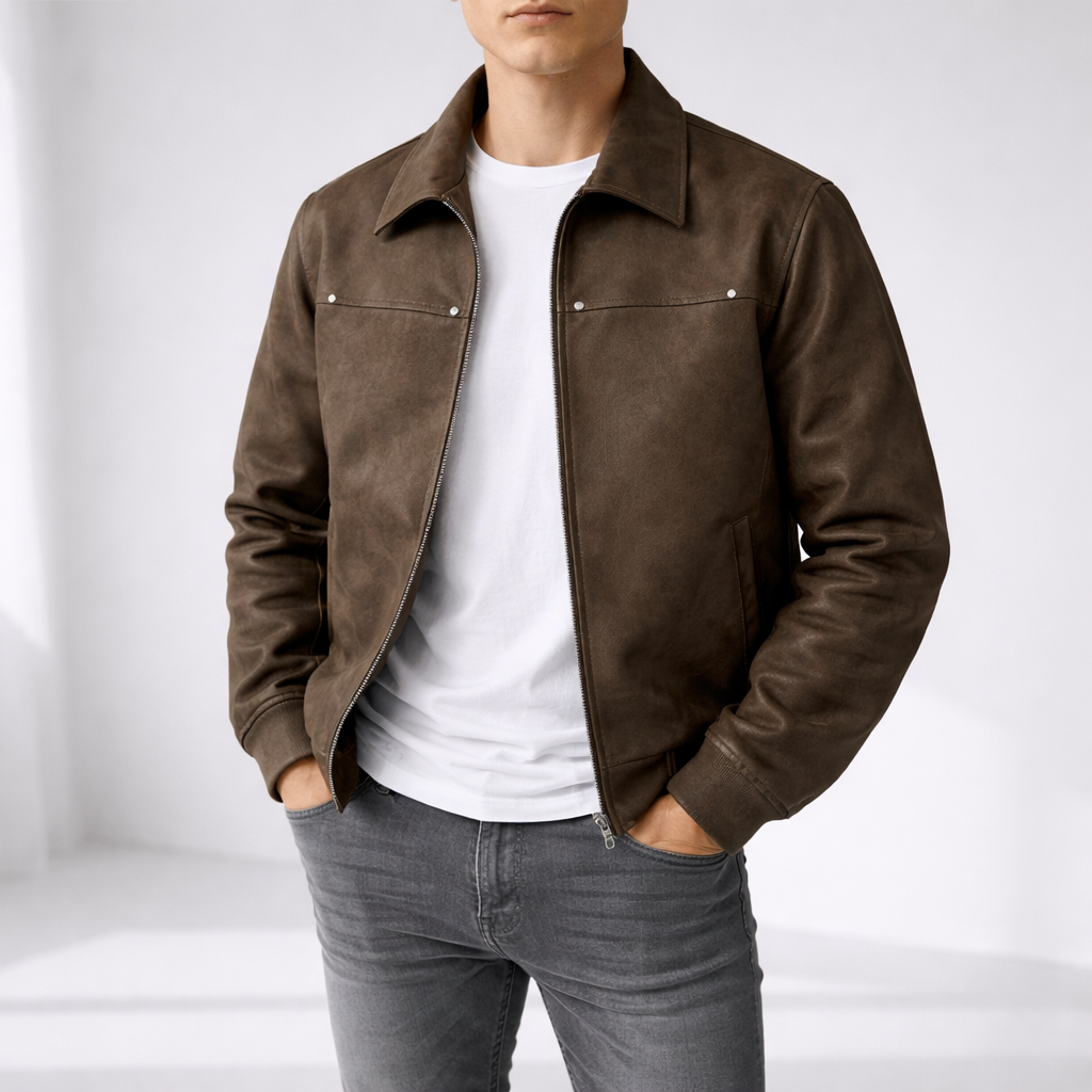 Donovan | Chaqueta bomber de polipiel