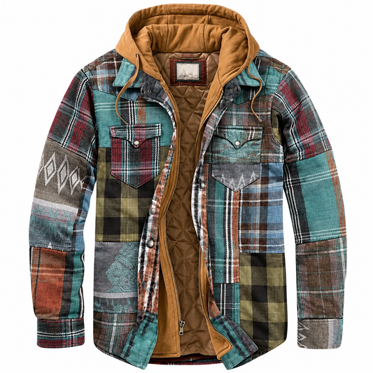 REAL | Chaqueta urbana de cuadros