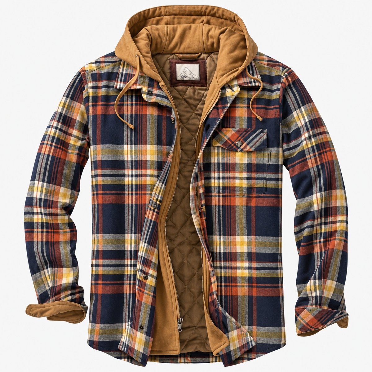 REAL | Chaqueta urbana de cuadros