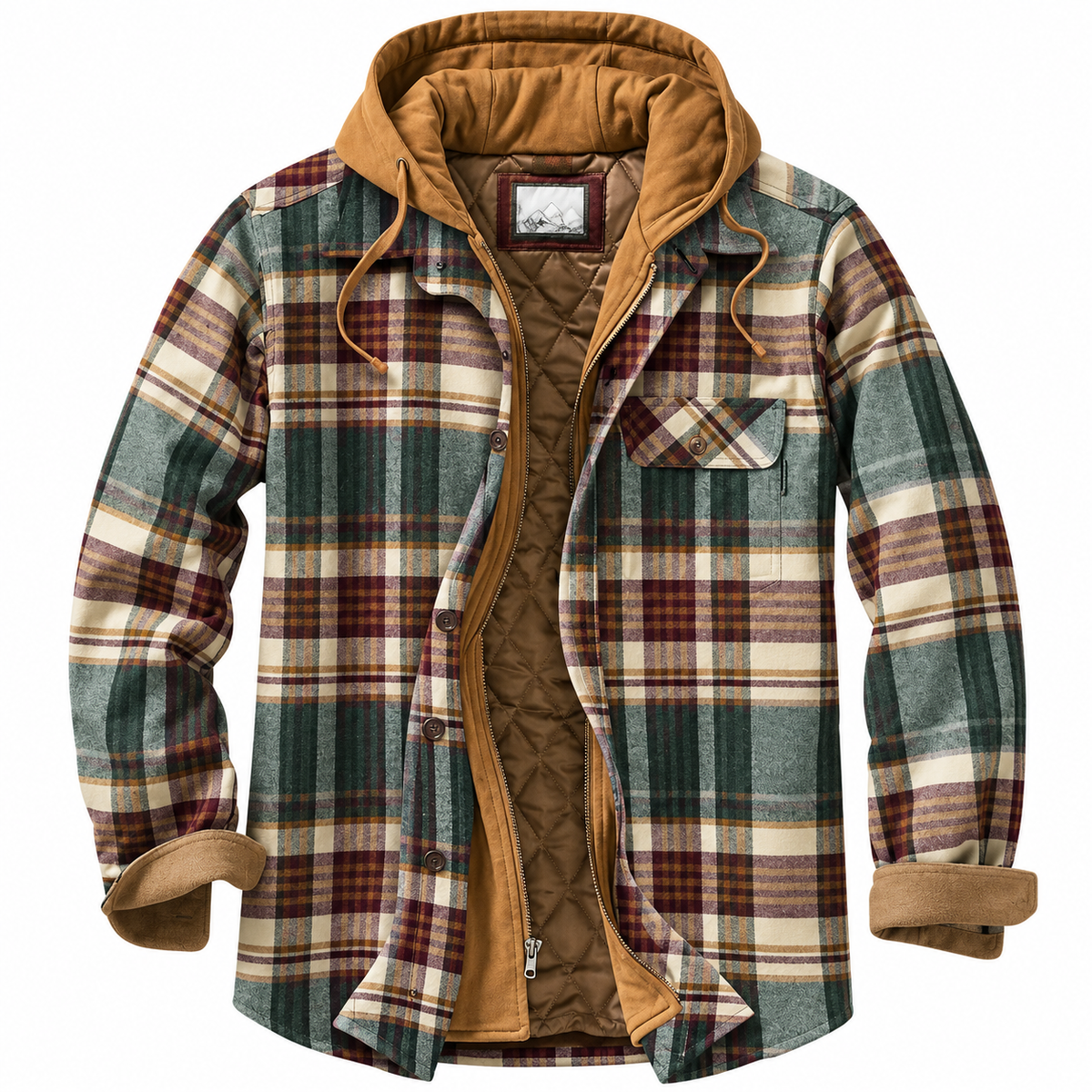 Castell | Chaqueta urbana de cuadros