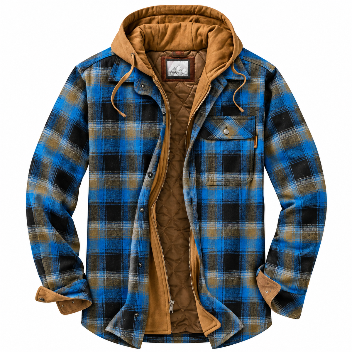 REAL | Chaqueta urbana de cuadros