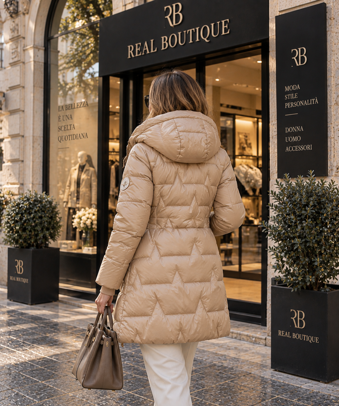 REAL | Chaqueta con capucha de edición limitada