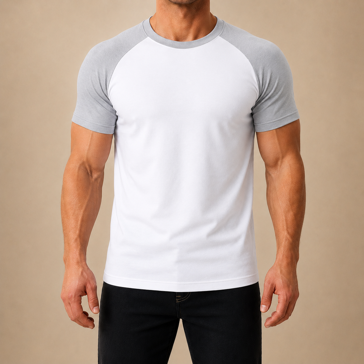 Camiseta deportiva raglán