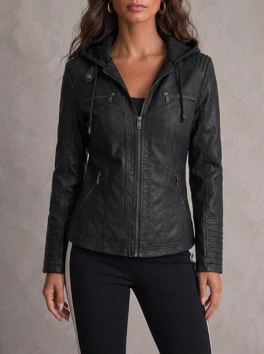 REAL | Chaqueta resistente de piel exclusiva