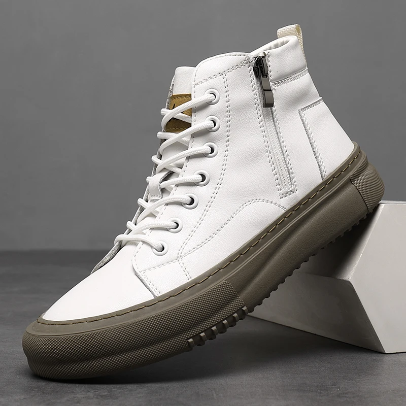 Miguel | Zapatillas altas de polipiel