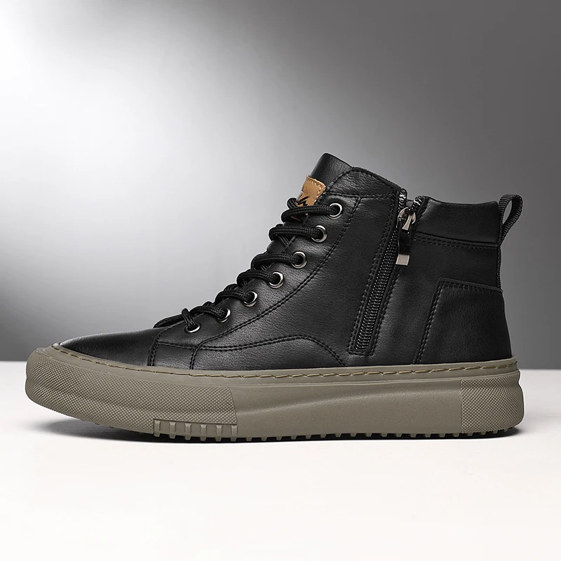 Miguel | Zapatillas altas de polipiel