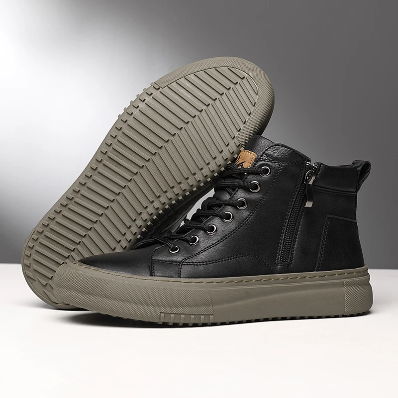 Miguel | Zapatillas altas de polipiel