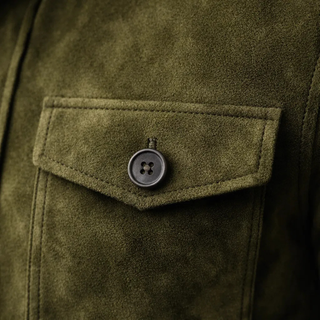 Lorenzo | Chaqueta clásica de ante