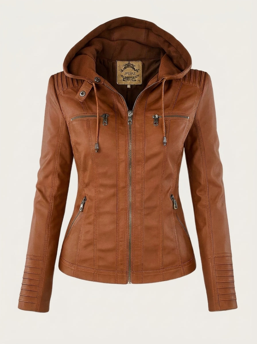 REAL | Chaqueta resistente de piel exclusiva