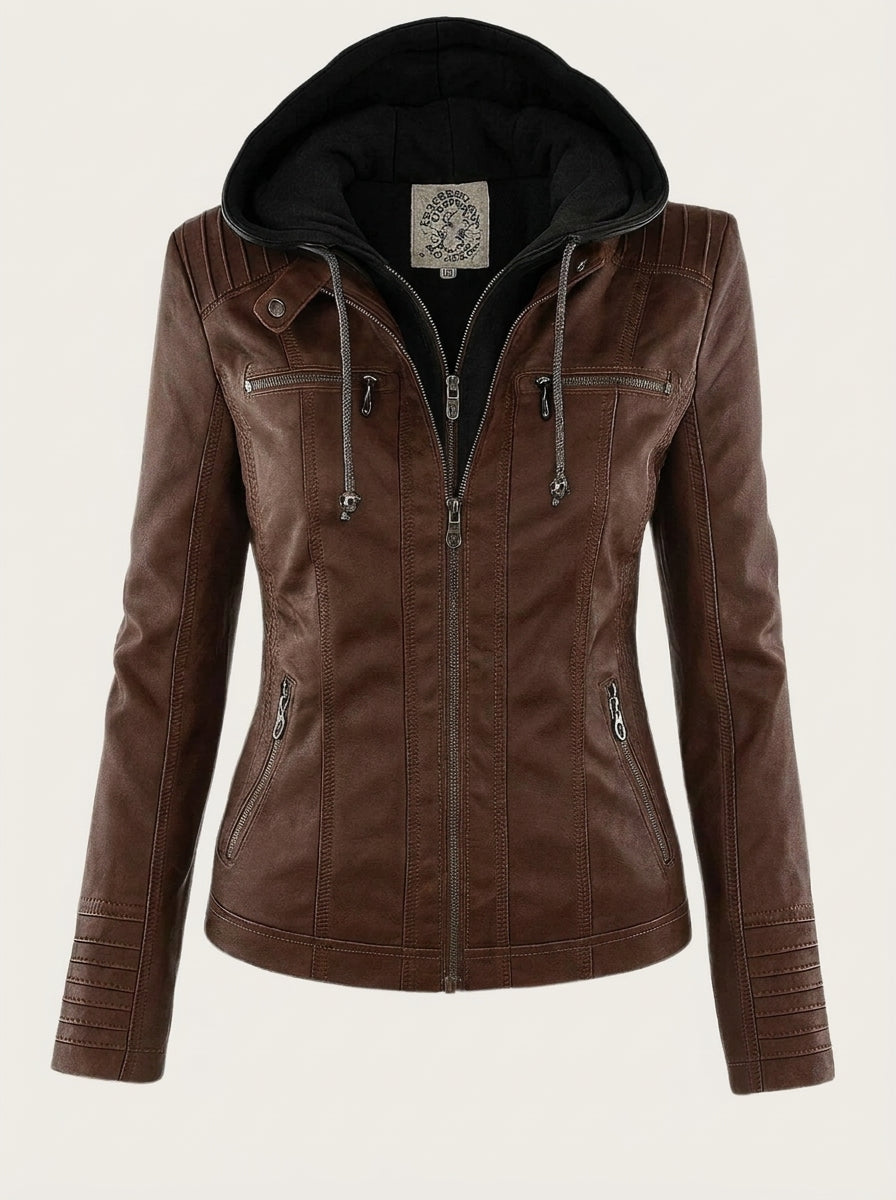REAL | Chaqueta resistente de piel exclusiva