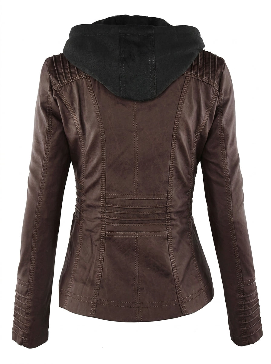 REAL | Chaqueta resistente de piel exclusiva