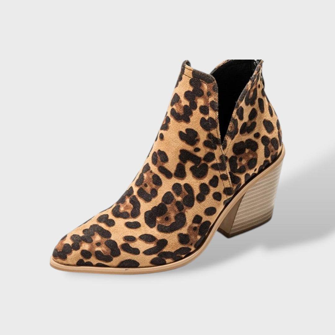 Botines cowboy de tacón alto