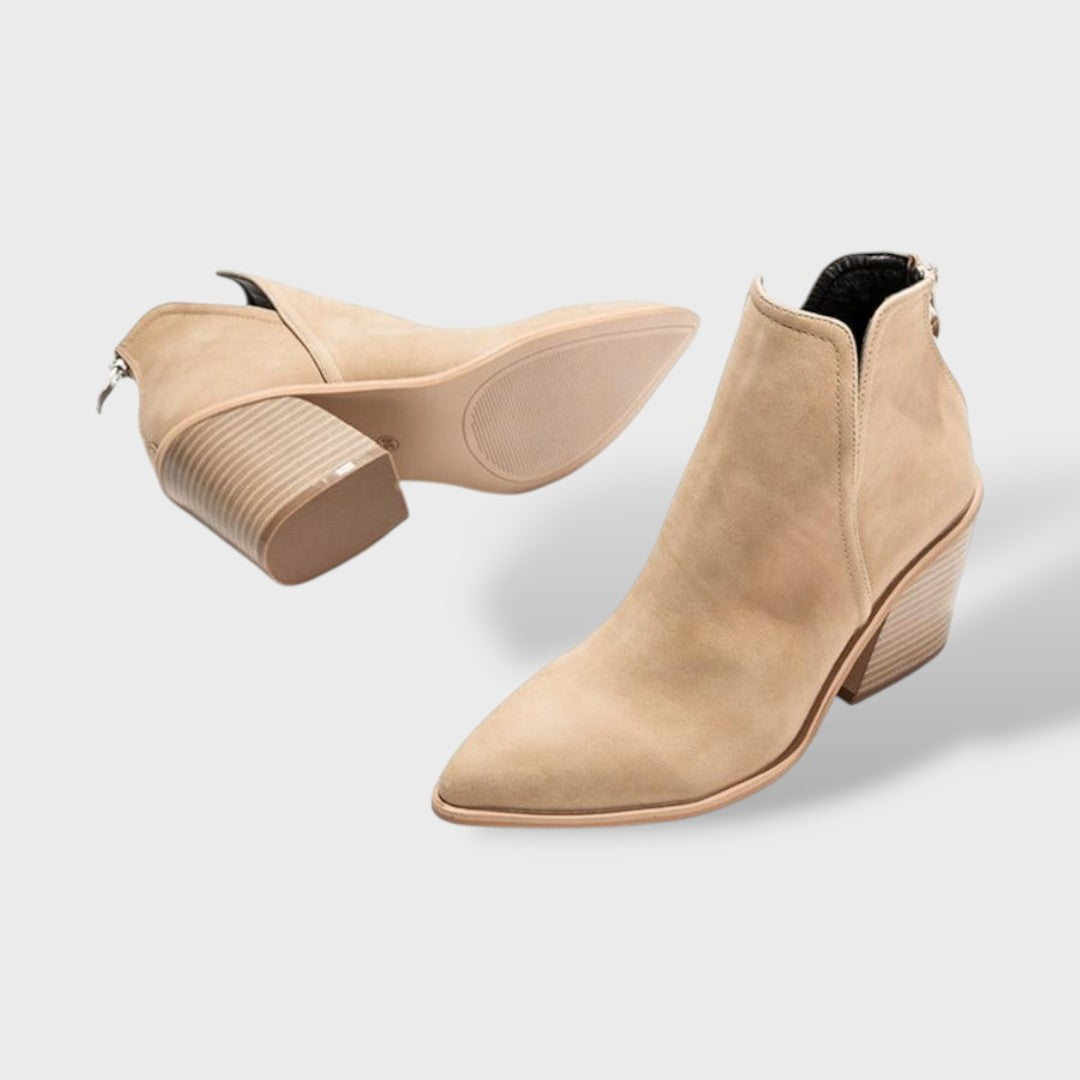 Botines cowboy de tacón alto