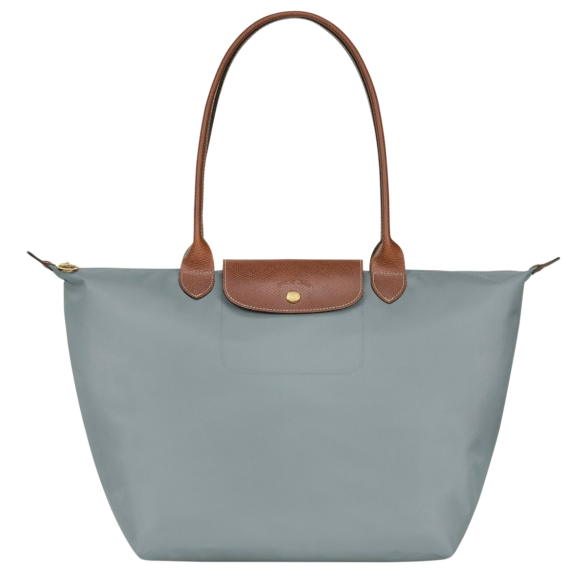 Bolso grande Le Pliage gris acero