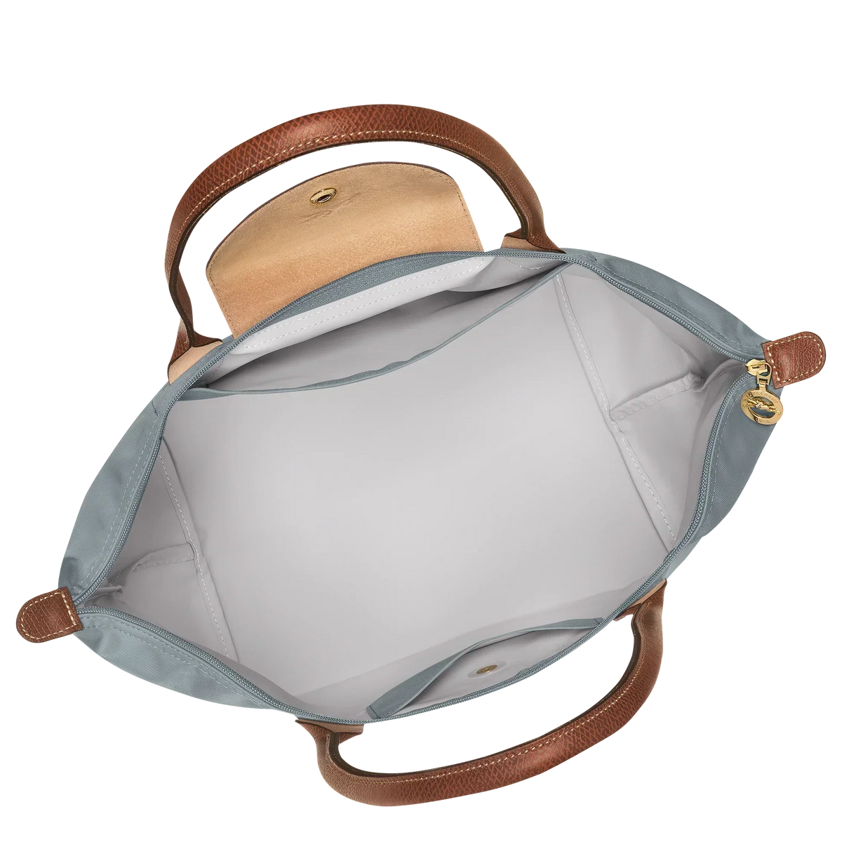 Bolso grande Le Pliage gris acero