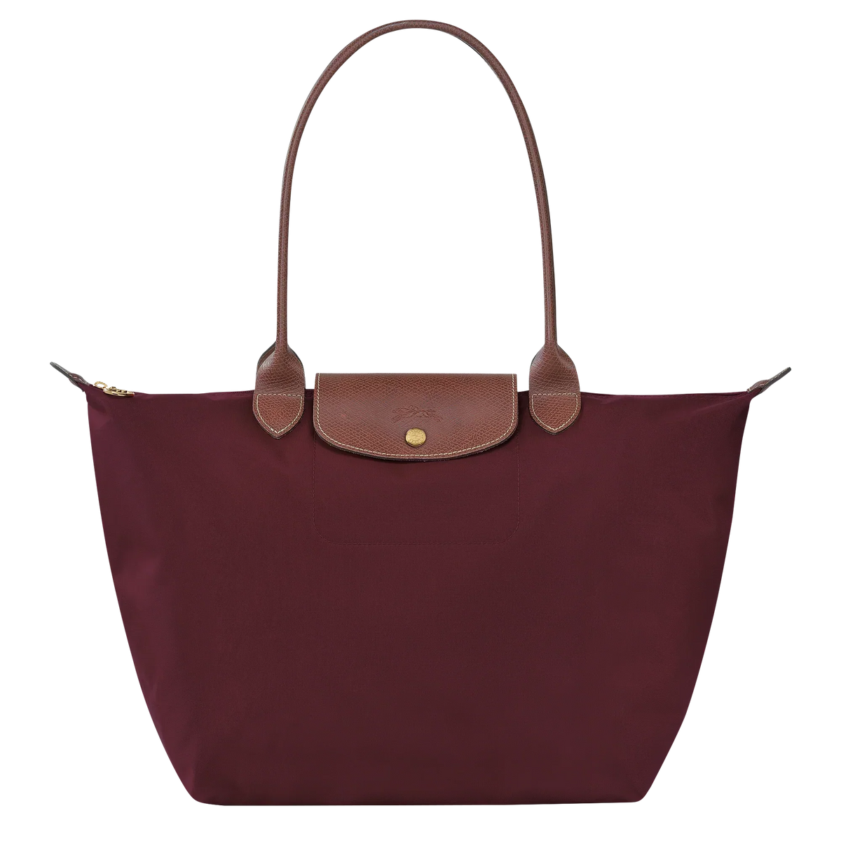 Bolso grande Le Pliage burdeos