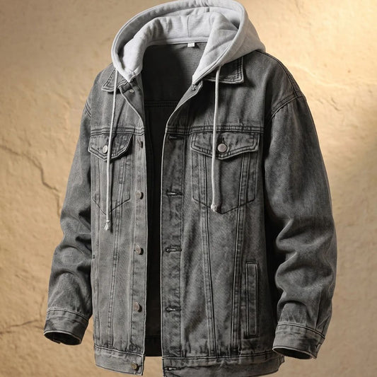REAL | Chaqueta vaquera con capucha