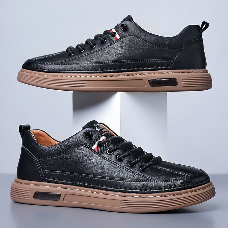 Lombardi | Zapatillas de piel auténtica