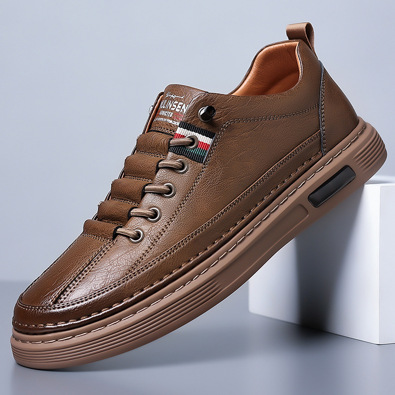 Lombardi | Zapatillas de piel auténtica