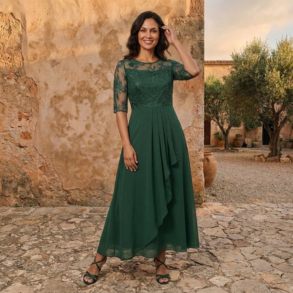 Lola Castell | Vestido elegante de chifón