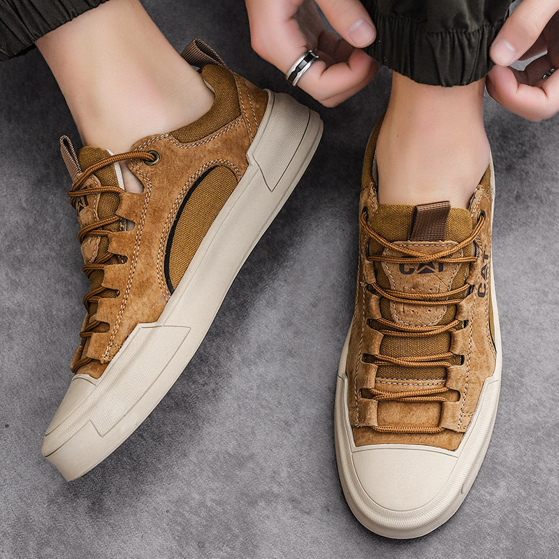REAL | Zapatillas urbanas de piel