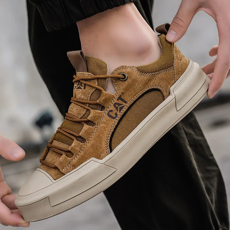 REAL | Zapatillas urbanas de piel