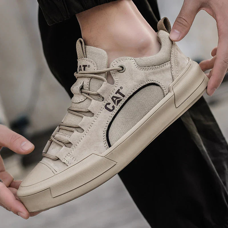REAL | Zapatillas urbanas de piel
