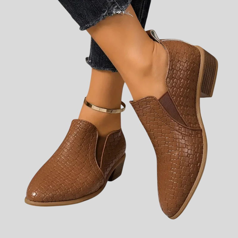 REAL | Botines trenzados exclusivos