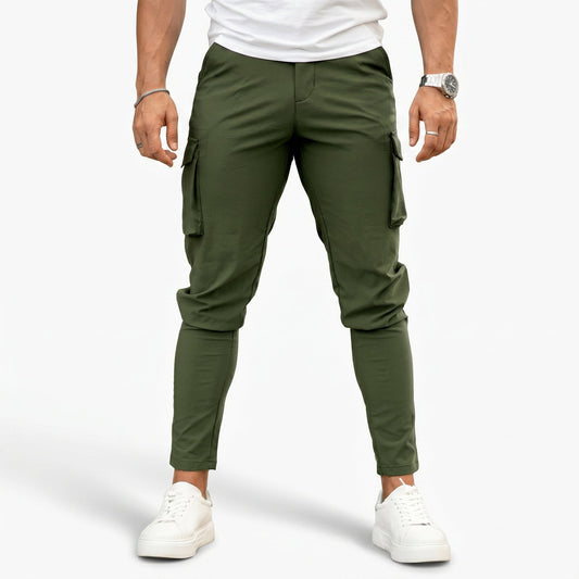 Franco | Pantalones cargo verdes