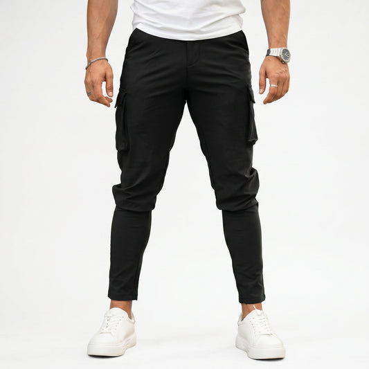 Franco | Pantalones cargo negros