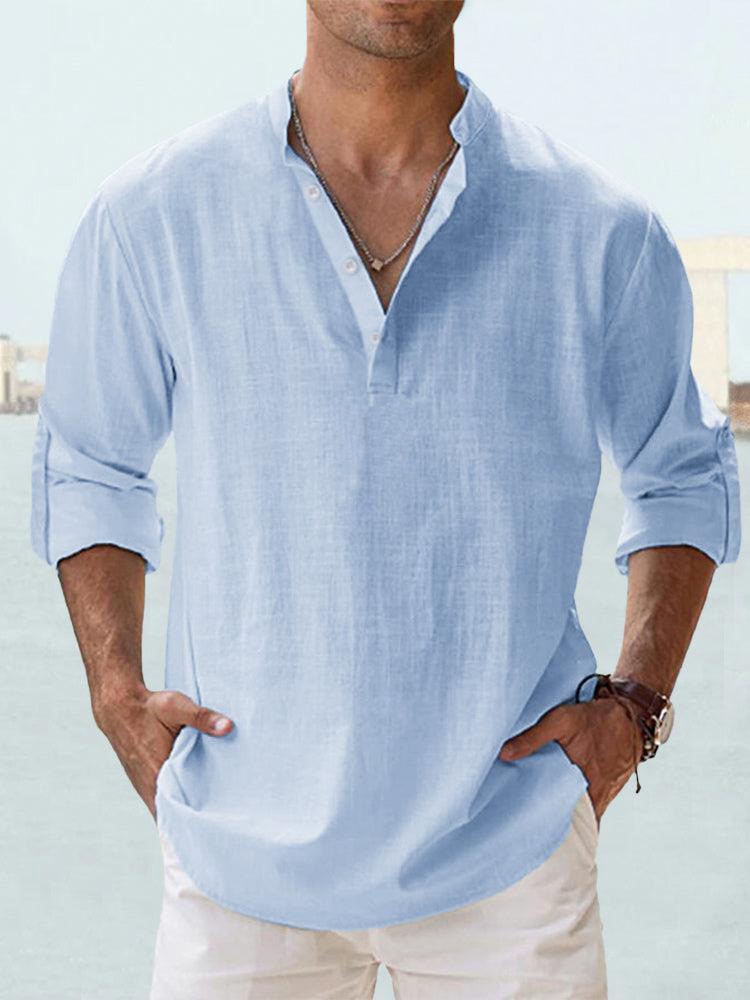 Nicola | Camisa de lino transpirable