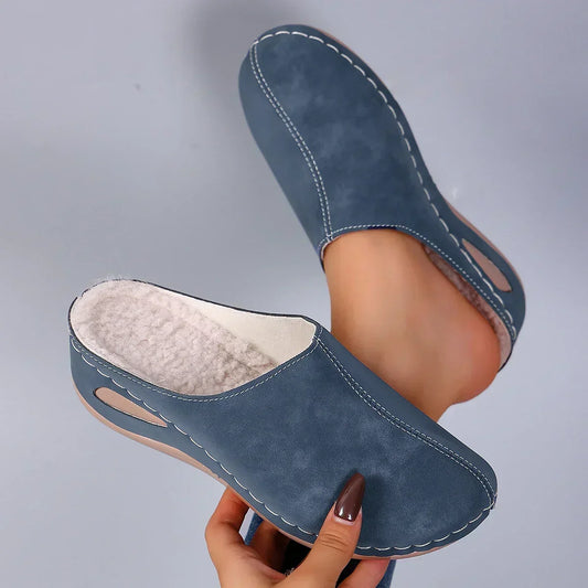 REAL | Zapatillas de casa con soporte