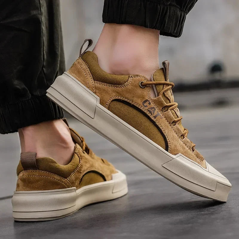 REAL | Zapatillas urbanas de piel