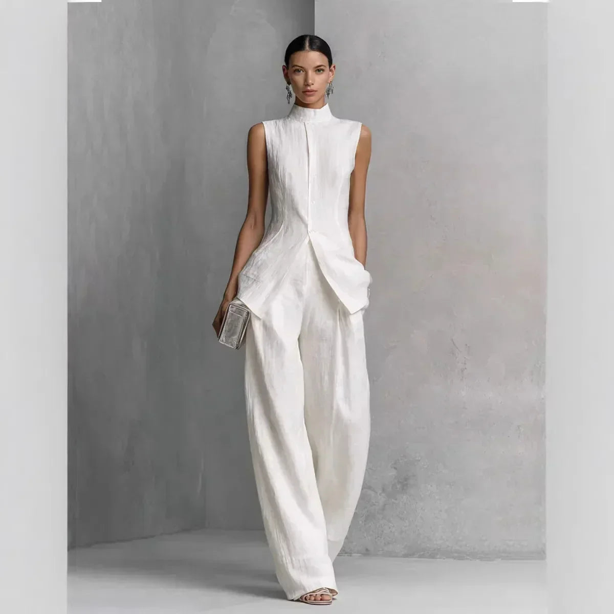 Conjunto casual de dos piezas para verano y otoño