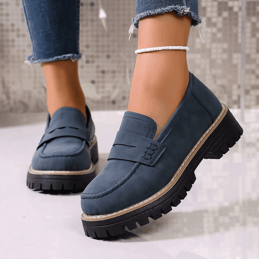 Beatriz | Mocasines de plataforma estilo clásico