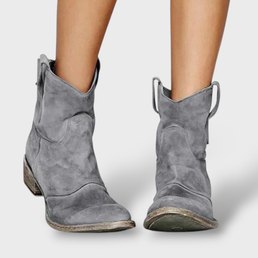 Botines cowboy vintage para mujer