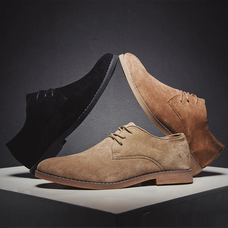 Roma | Zapatos Oxford de ante