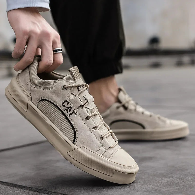 REAL | Zapatillas urbanas de piel
