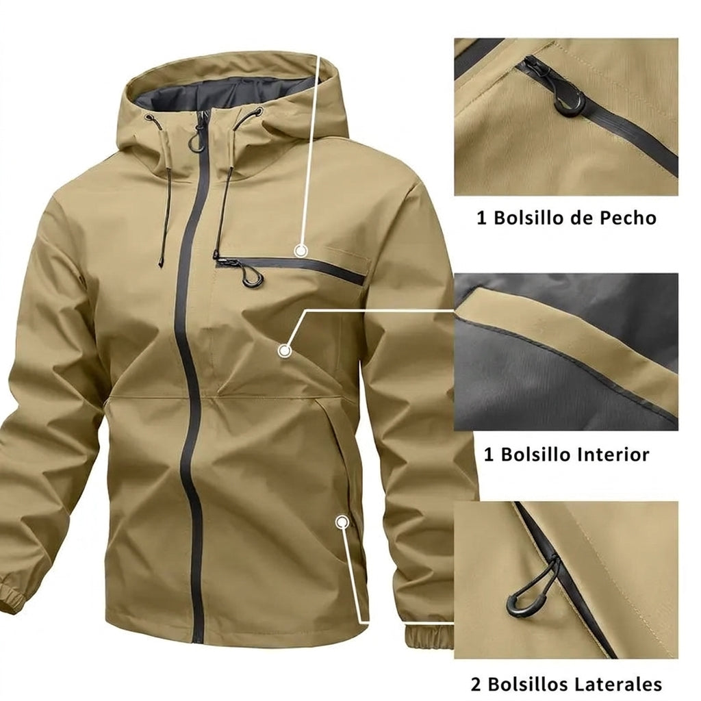 REAL | Chaqueta impermeable exclusiva