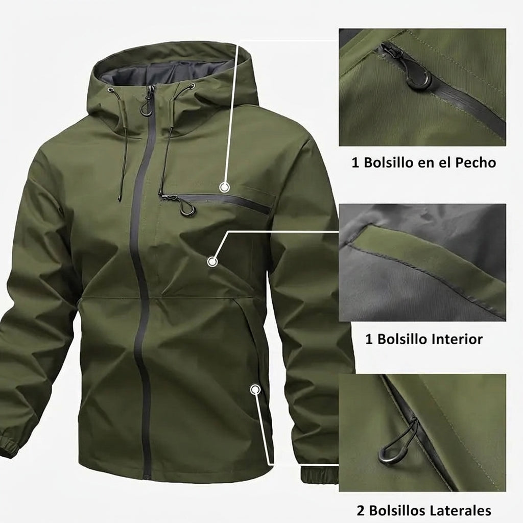 REAL | Chaqueta impermeable exclusiva