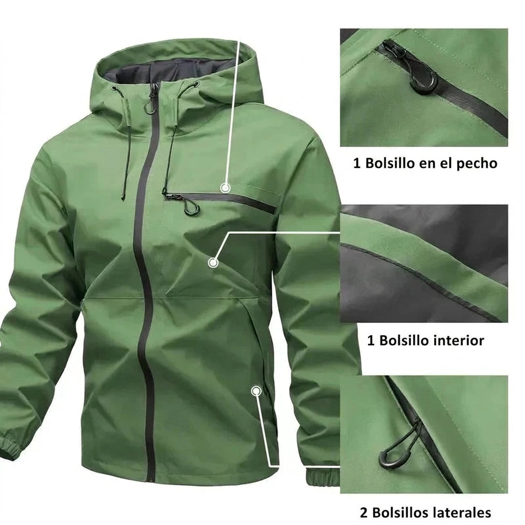 REAL | Chaqueta impermeable exclusiva