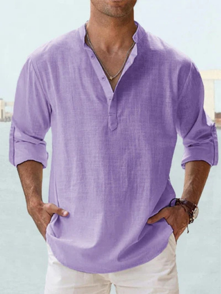 Nicola | Camisa de lino transpirable