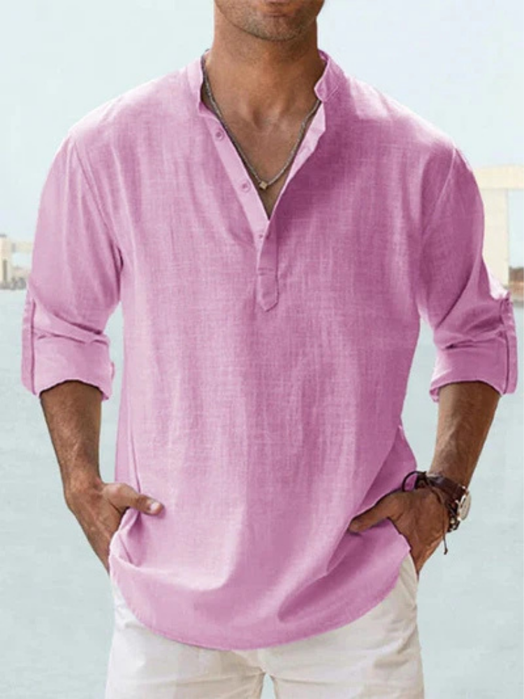 Nicola | Camisa de lino transpirable