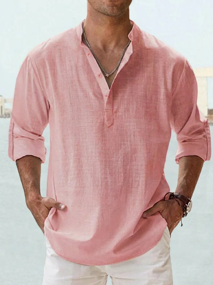 Nicola | Camisa de lino transpirable
