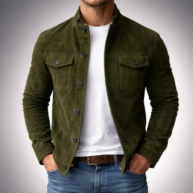 Lorenzo | Chaqueta clásica de ante