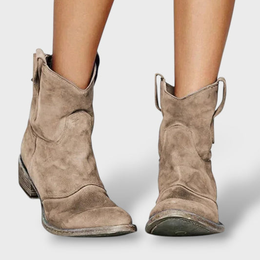 Botines cowboy vintage para mujer