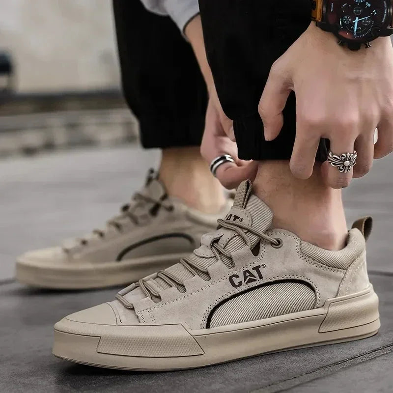 REAL | Zapatillas urbanas de piel