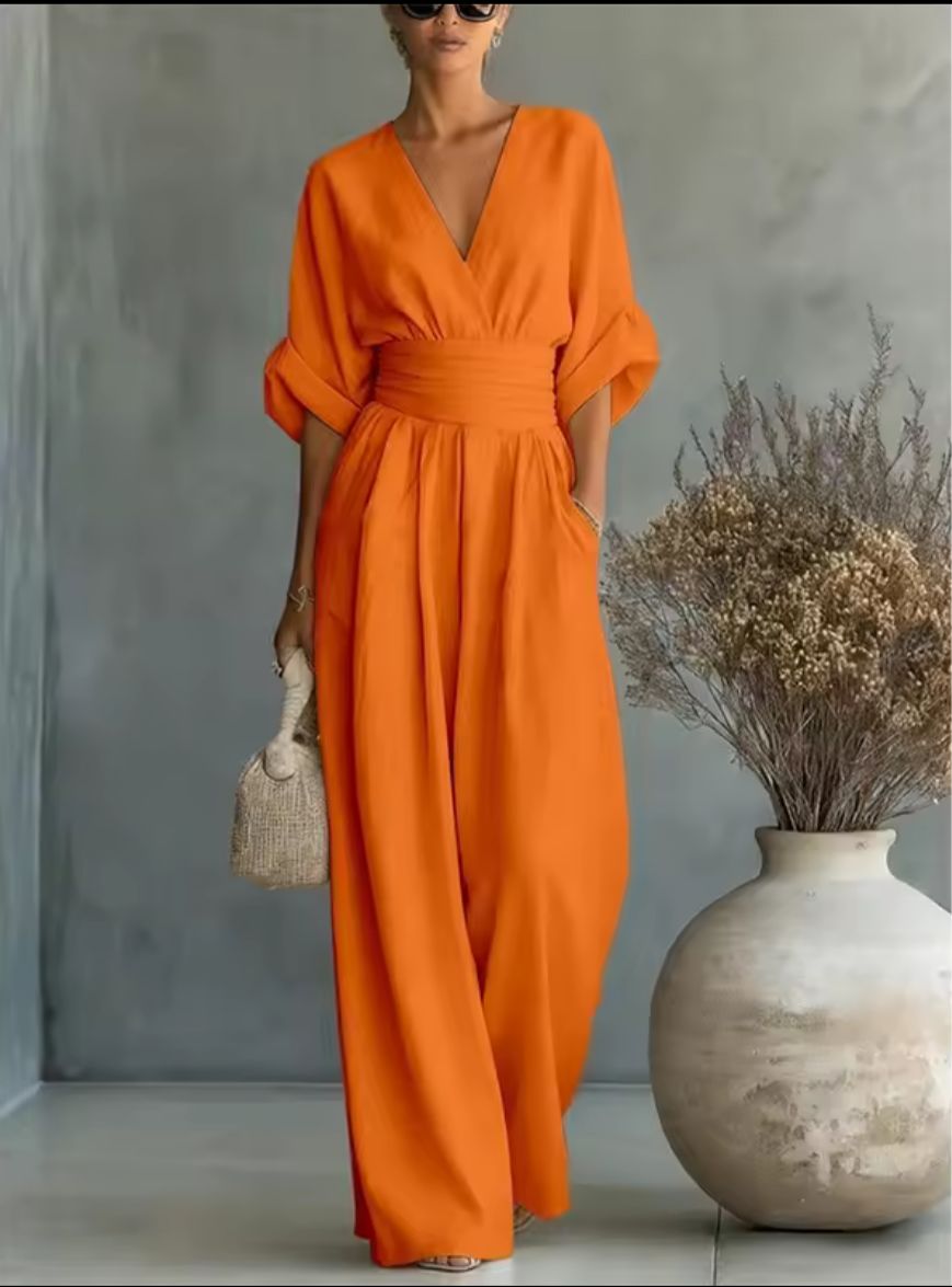Risel | Mono elegante de pernera ancha